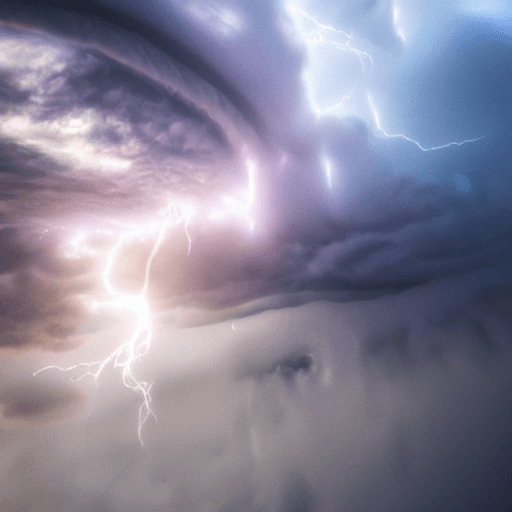 AI generated: the eye of the storm, atmospheric, hyper realistic, 8k, epic composition, cinematic, octane render, ...