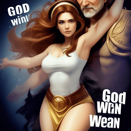 AI generated: god and woman