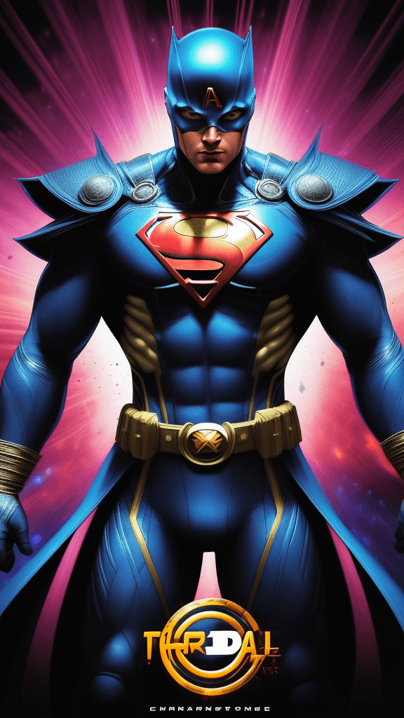 AI generated: complex funky background a highly detailed Ultra16kHD poster size digital cinematic illustration a c...