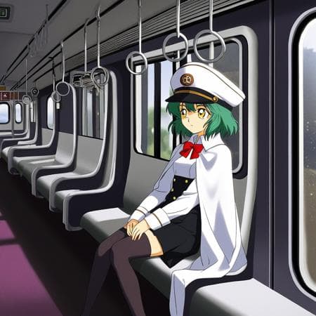 Against Glass (train interior)