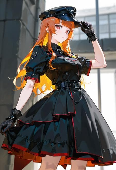 Gothic Military Dresses