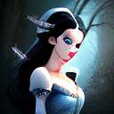 AI generated: (masterpiece award winning illustration:1.2) , Snow White photorealistic , full sharp , detailed fac...