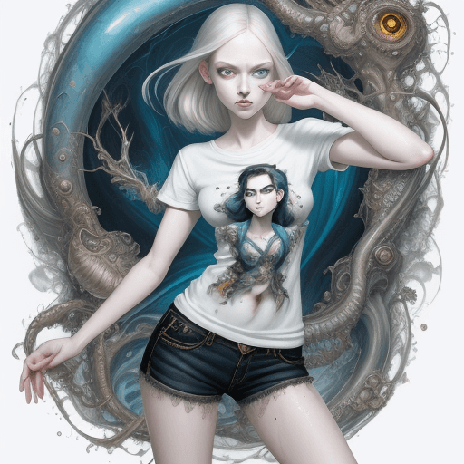 AI generated: Drawn by Craola, Dorian Vallejo, Damian Lechoszest, Todd Lockwood, storybook illustration medium sho...