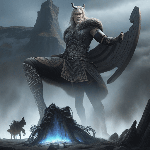 AI generated: Norse mythology ragnarok