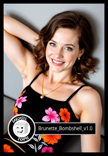 Brunette_Bombshell_by_Sarcastic_TOFU - Image 1