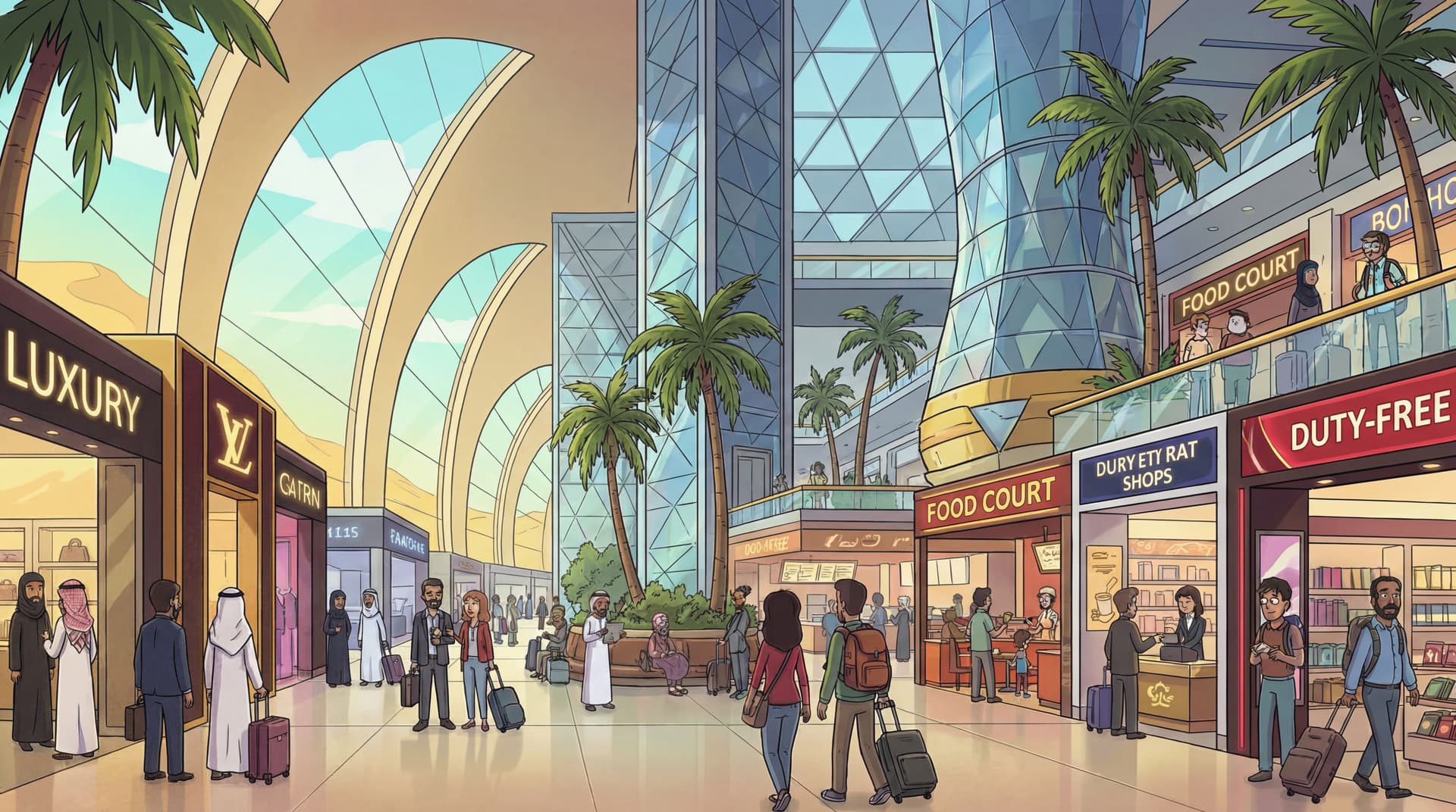 AI generated: In the exact style of the uploaded reference, featuring the same color scheme and clean bold lines, ...