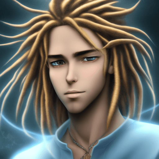 AI generated: Michael the arc angel with dred locks, anime style, 8k


