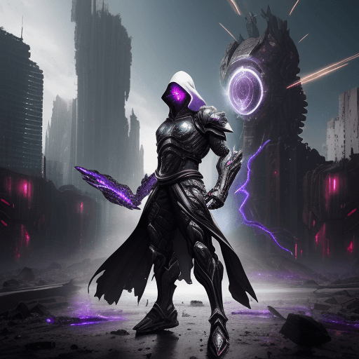 AI generated: Create a hyper-realistic image of an epic showdown featuring a fusion of various elements from the f...