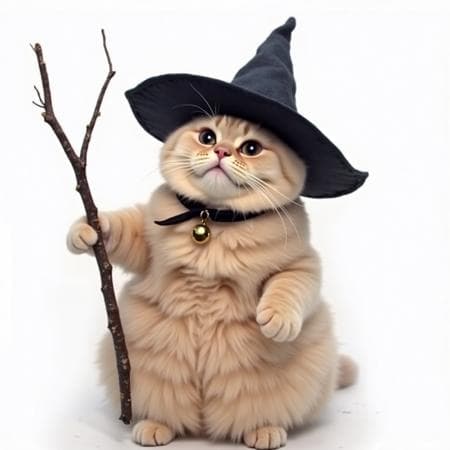 Chunky Wizard Cat Meme - Image 3
