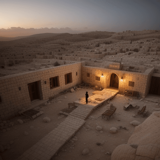 AI generated: High resolution photography palestine war, cozy atmosphere; 8k, intricate detail, photorealistic, re...