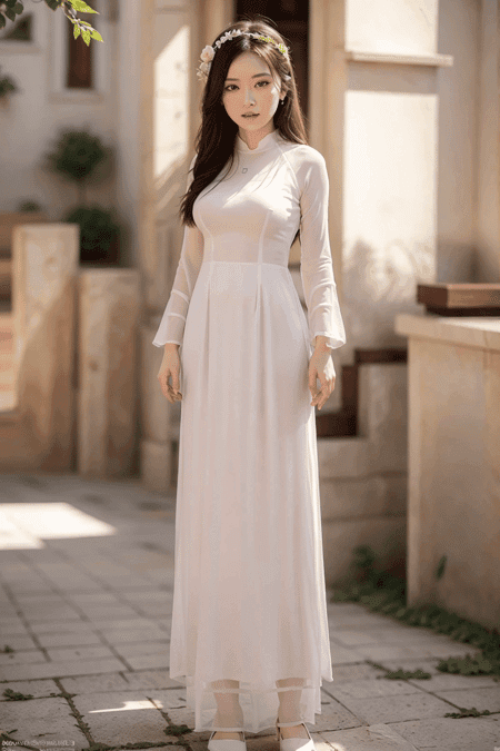 Ao Dai - Vietnamese Long Dress - Image 2