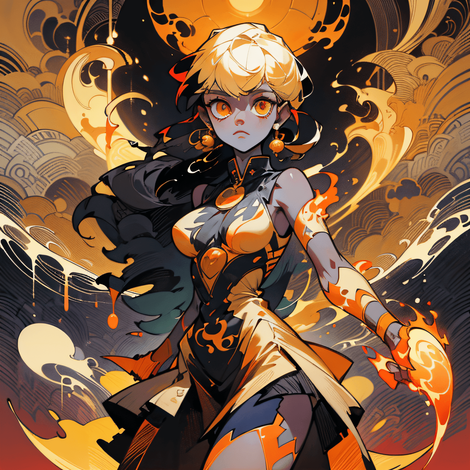 AI generated: (Masterpiece, Top Quality, Best Quality, Official Art, Beauty and Aesthetics: 1.2), (1girl: 1.3), Ve...