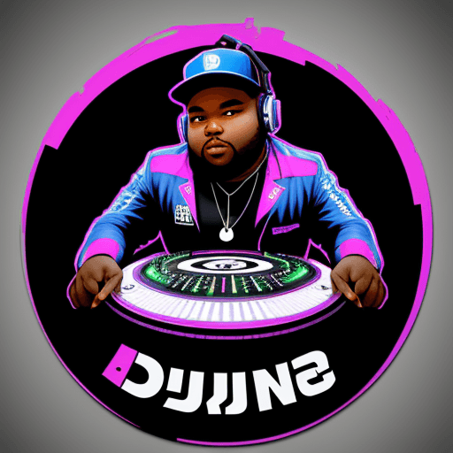 AI generated: high resolution logo for a dj. The Dj name is AntoineFat
