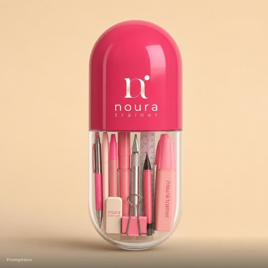 AI generated: {
  "subject": {
    "type": "conceptual product design",
    "main_object": "capsule-shaped contain...