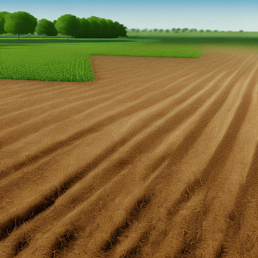 AI generated: Photorealistic image of a mobile application about schedules fertilizing farmland.