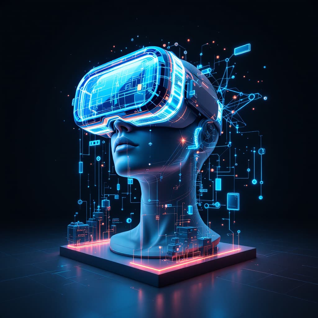 AI generated: Image based on use of VR technology