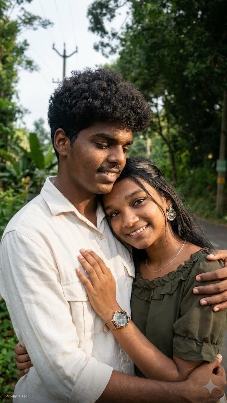 AI generated: a couple in love