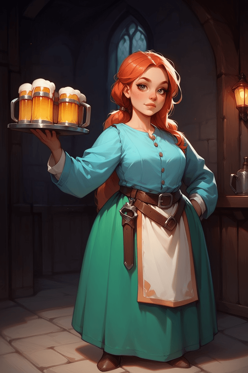 The Medieval Barmaid Generator - Image 1