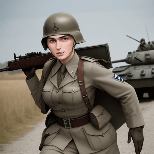AI generated: make me ww2 wermacht picture