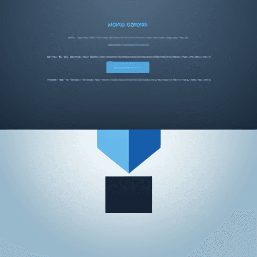 AI generated: Create ideas images for a modern and innovative programming web portfolio. background blue minimalis...