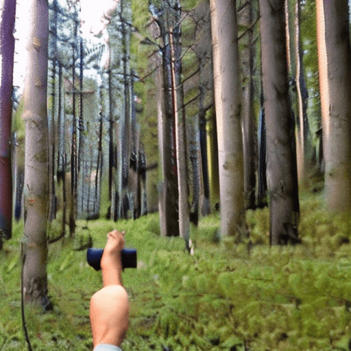 AI generated: beautiful young woman in forest, crying, dick fucking pussy, covered in cum 