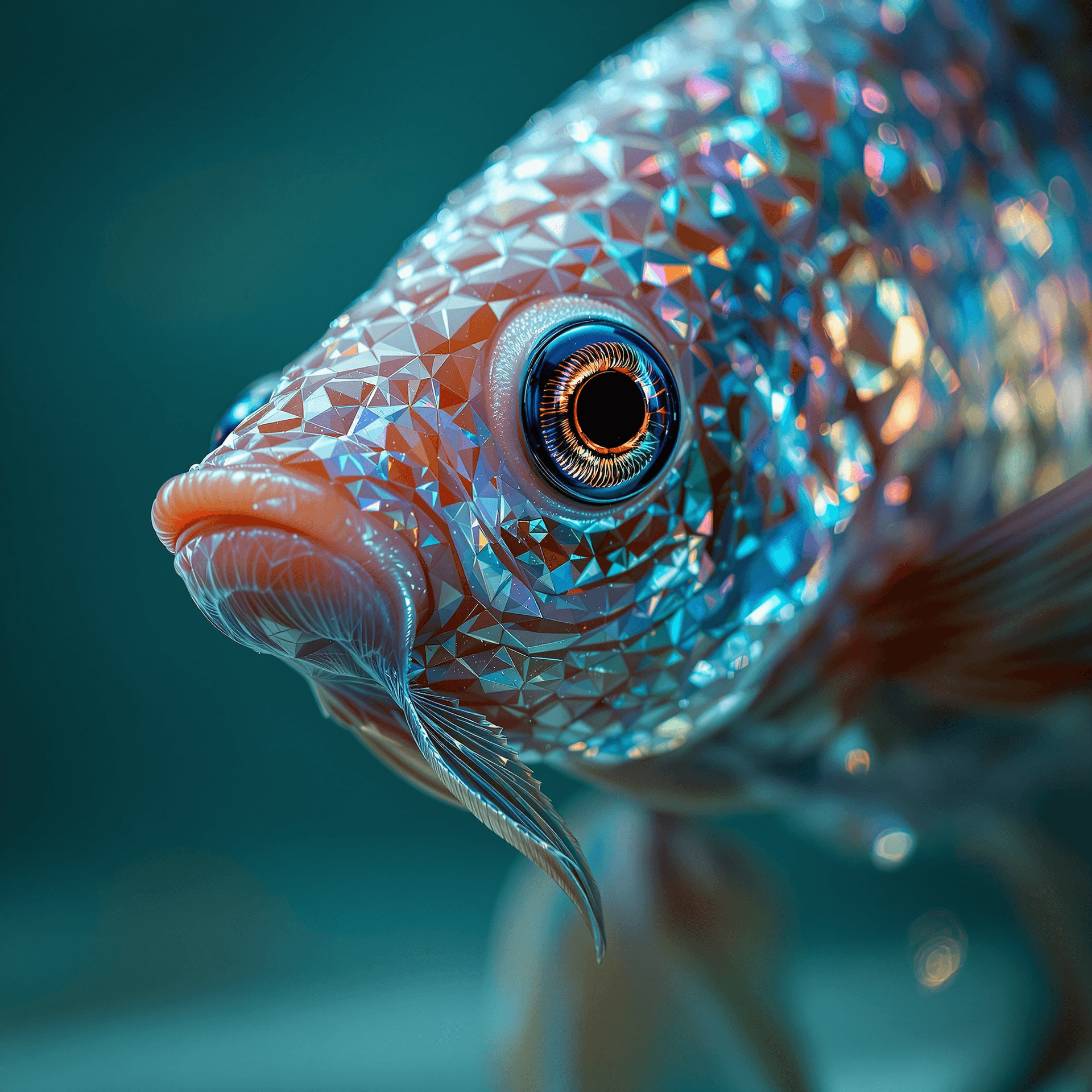 AI generated: Goddess close-up portrait betta fish, trending on artstation, cinematic, hyper realism, high detail,...