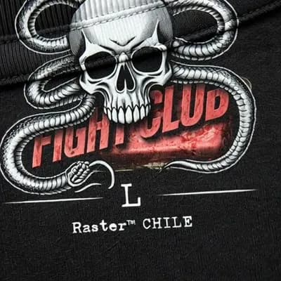 AI generated video: HOOK VERSION B (UPDATED):

Start with FULL front design (skulls and snakes) instantly.
Apply subtle ...