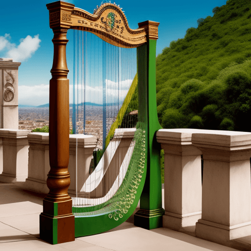 AI generated: harp Mexico
