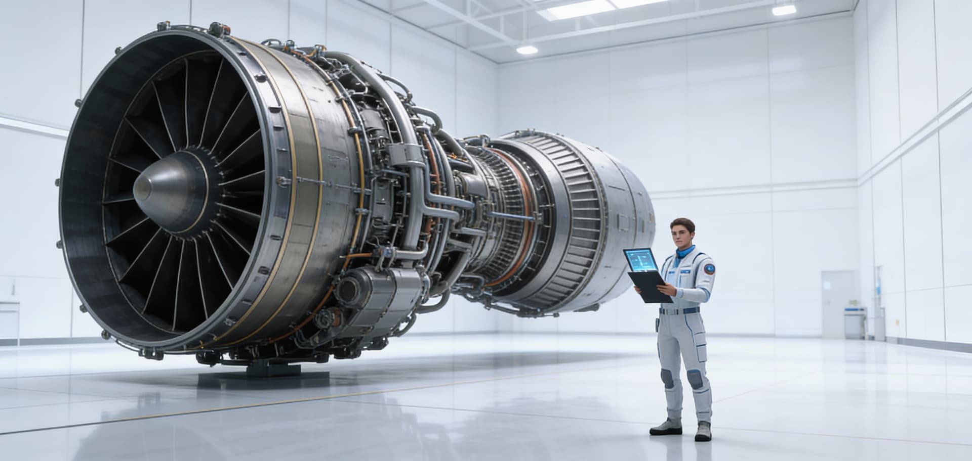 AI generated: Use the Reference Image to reimagine the View of the Futhesis ENGINES Design for any space vessel. S...