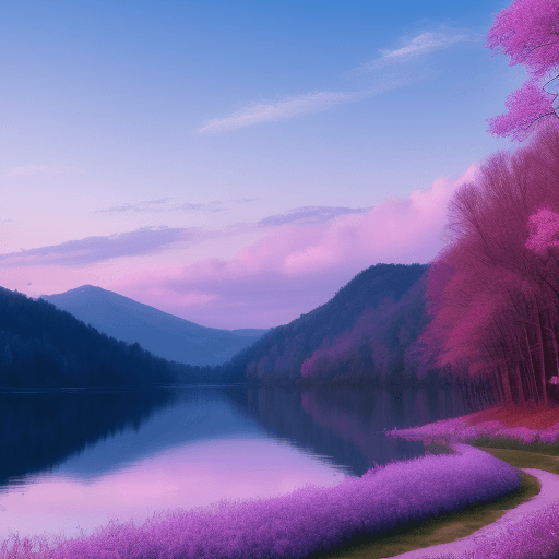 AI generated: A beautiful scenery
