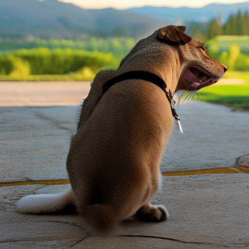 AI generated: cat and dog playing together