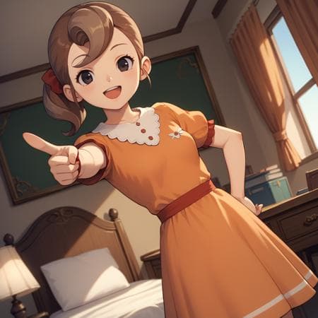 Flora Reinhold アロマ・ラインフォード // Illustrious/Pony Character LoRA // Professor Layton レイトンシリーズ