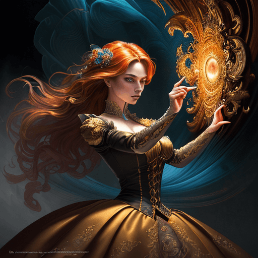 AI generated: "((Best quality, masterpiece):1.2), An incredibly detailed and stunning artwork with dynamic composi...