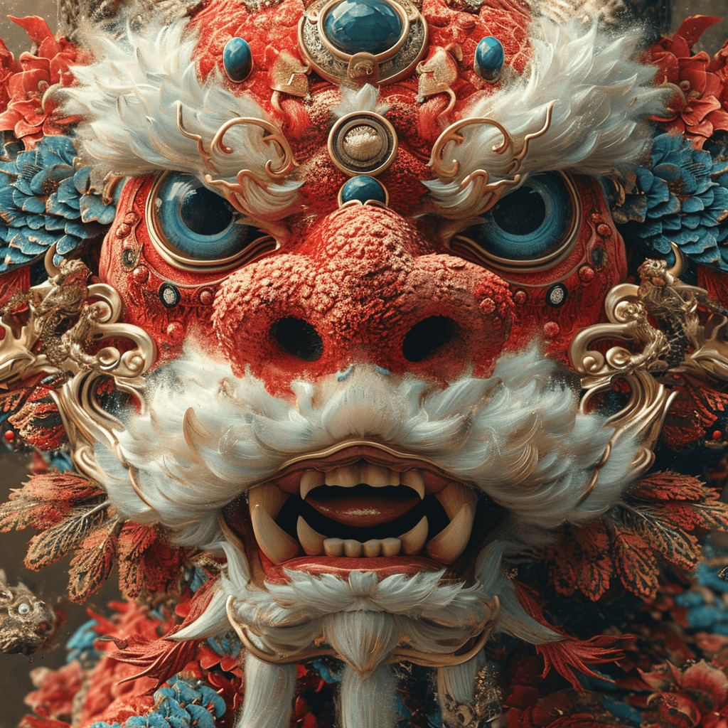 AI generated: digital art wonders, symbolism, Indonesian art, illusionary paintings, red hyper-detailed, hyper-rea...