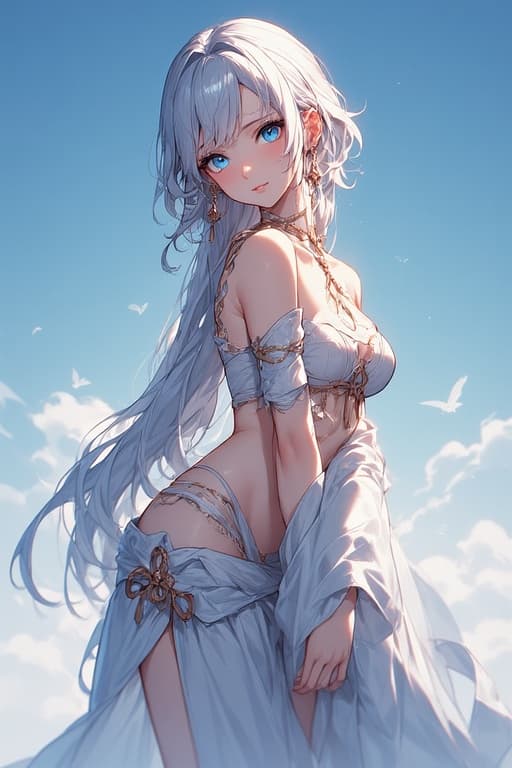 AI generated: anime cute girl