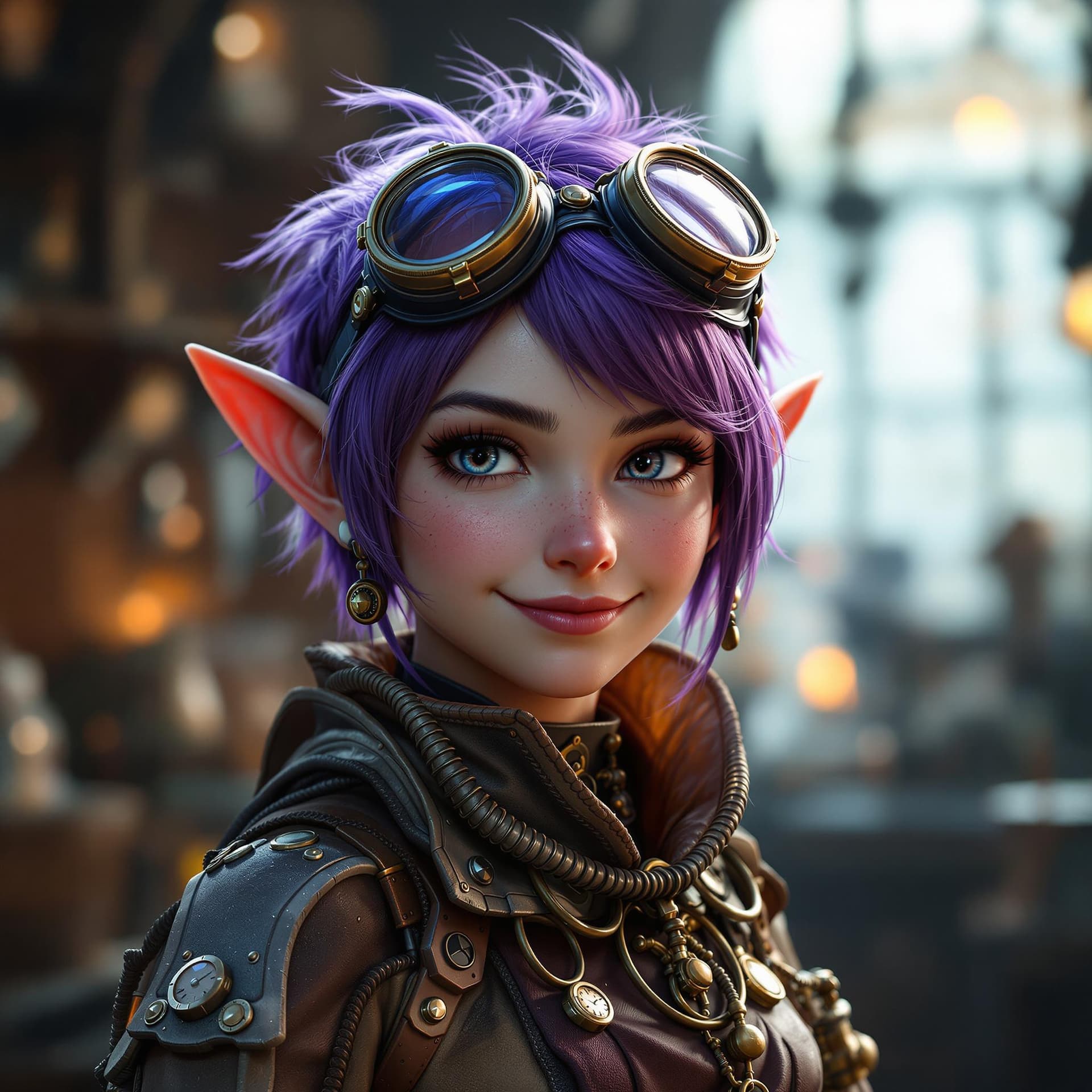 AI generated: Hyper realistic photo, fantasy character portrait, symmetrical art, dungeons and dragons, older fema...