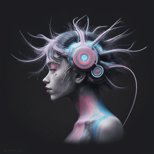 AI generated: abstract NEUROFUNK ART, no persons