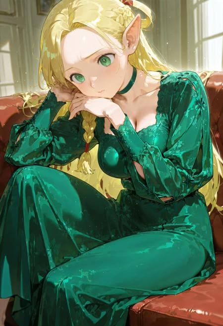 Emerald Ivy Regal Gown - Image 2