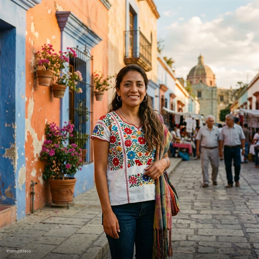 AI generated: mujer mexicana