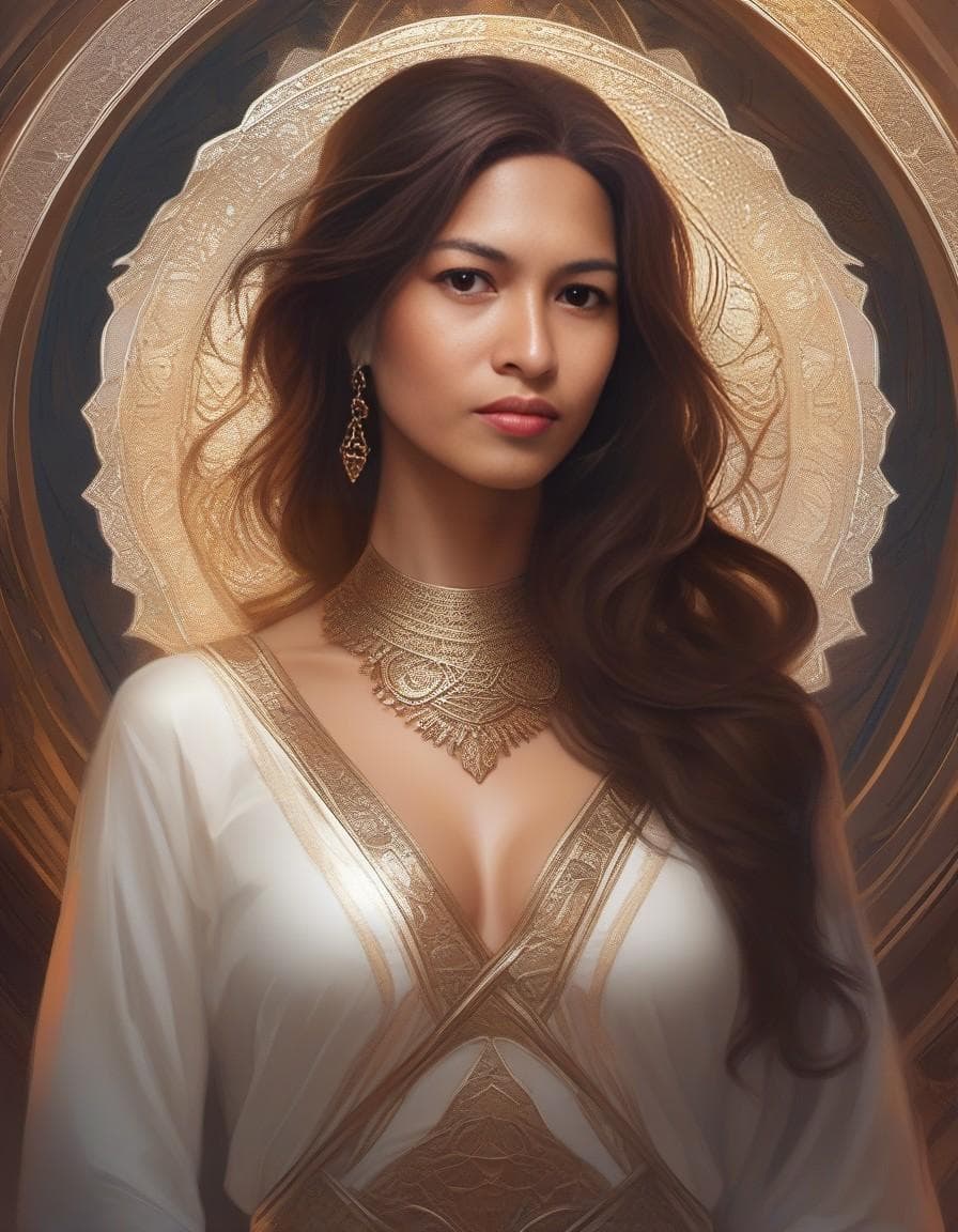 AI generated: half body picture of female draconian, intricate, elegant, highly detailed, digital painting, artsta...