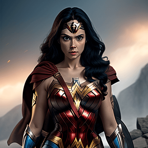AI generated: wonderwoman 