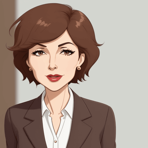 AI generated: ShortShort cropped brown hair Enterprising and passionate CEO
Age: 50s Animated representations