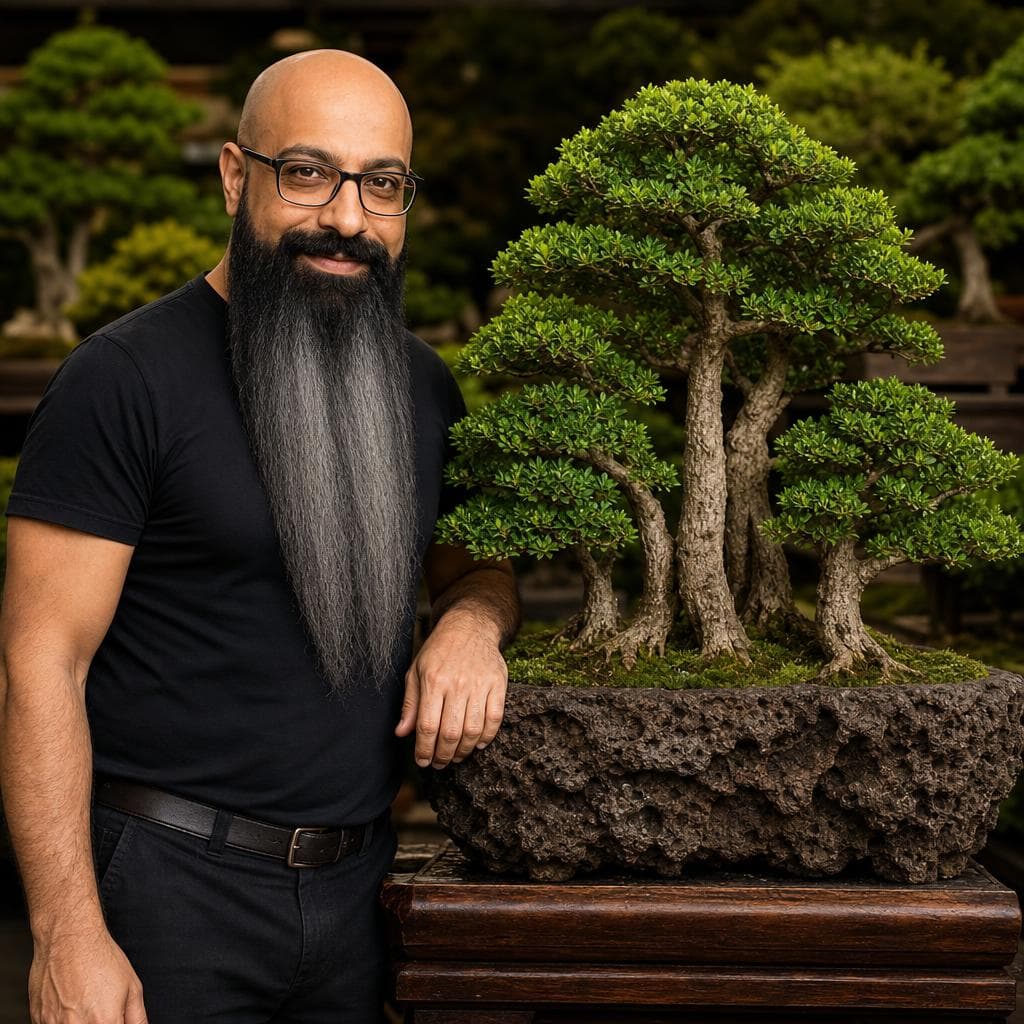 AI generated: {
  "prompt_breakdown": {
    "1_Subject_and_Concept": {
      "Subject": "Bald man with 4 small bon...