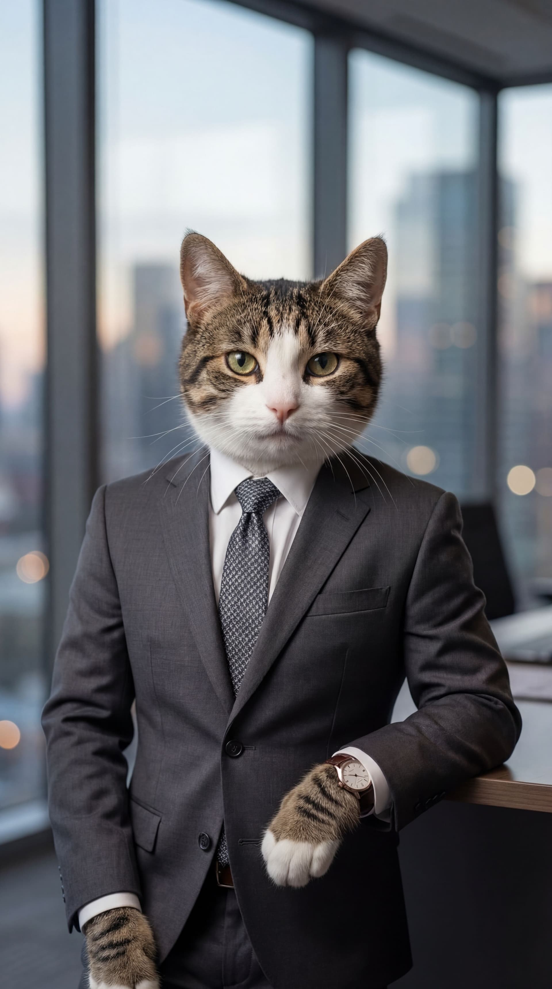 AI generated: Use the uploaded cat photo as the ONLY identity reference.

IDENTITY LOCK (must match exactly):

* K...
