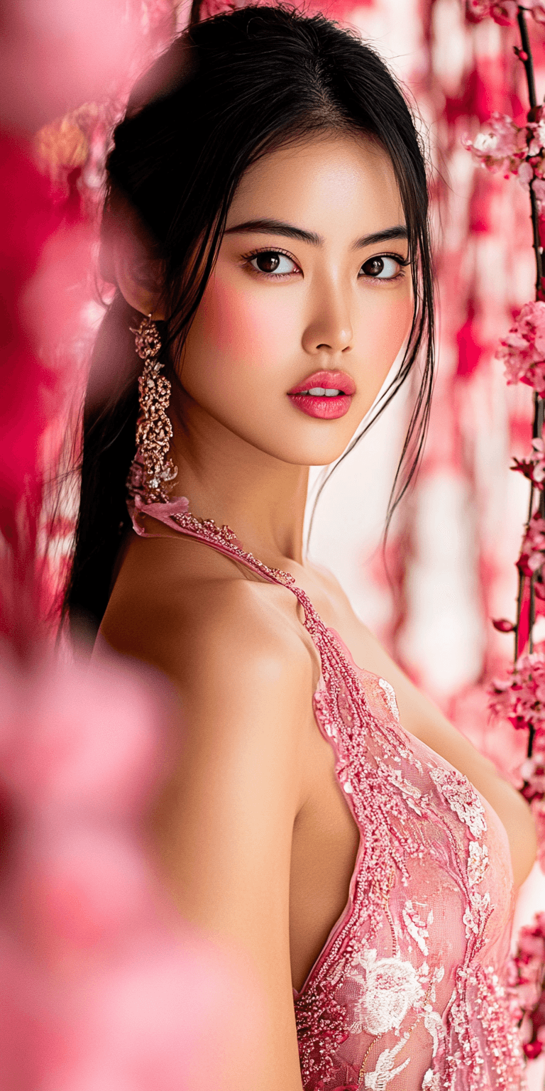 AI generated: an anime girl with flowers, in the style of unreal engine 5 --chaos 50 --ar 1:2 --profile yruxpc2 --...