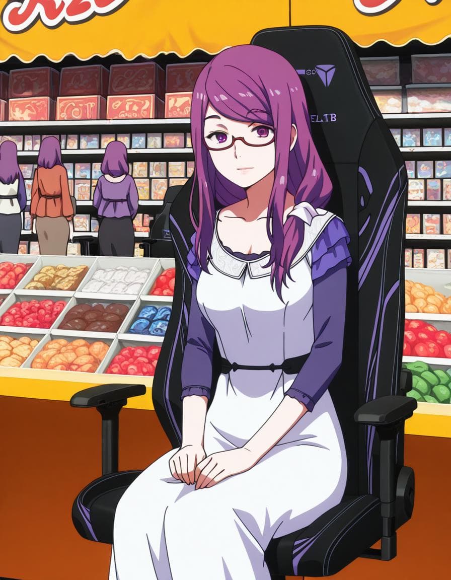 Rize "Glutton, Binge Eater" Kamishiro (神代 利世) - Tokyo Ghoul (東京喰種-トーキョーグール-)