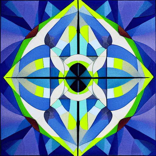 AI generated: Abstract Geometric Art
