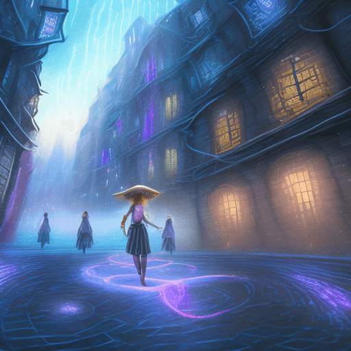 AI generated: Lyra's Journey: A poignant tale of self-discovery and creative expression, as Lyra navigates the lab...