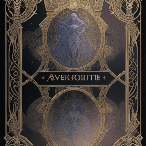 AI generated: Seven of Dreams, beautiful ornate designed tarot card, detailed, intricate borders, occult symbolism...
