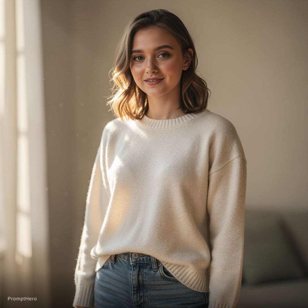 AI generated: a naked 18 year old girl